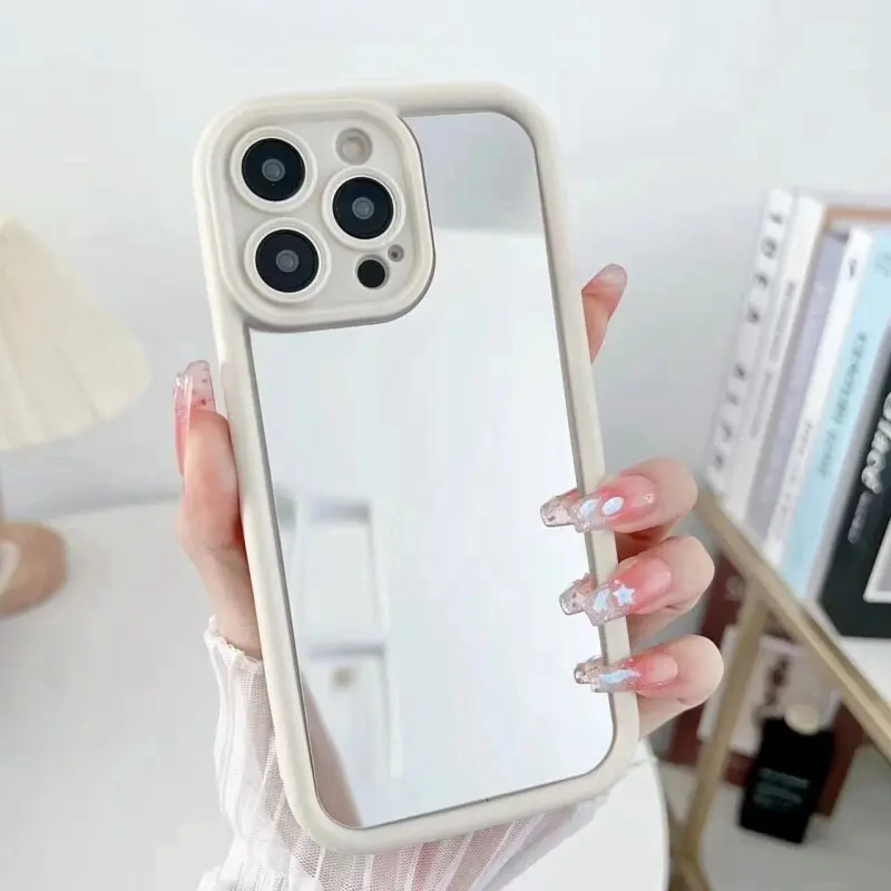 Luxury Make Up Mirror Case with Bumper Protection