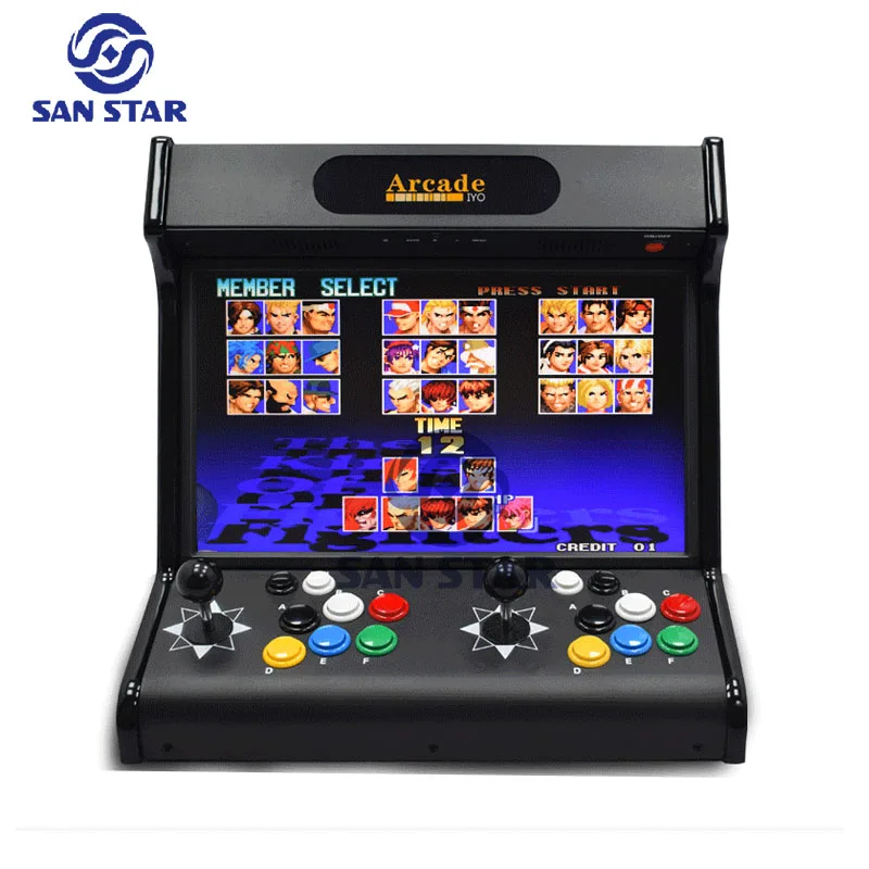 Coin Slooter Arcade Console Bartop Schermo Da 18.5 Pollici Bartop Arcade Cabinet Pandora Box 6000/8200/23000 Giochi Arcade Machine