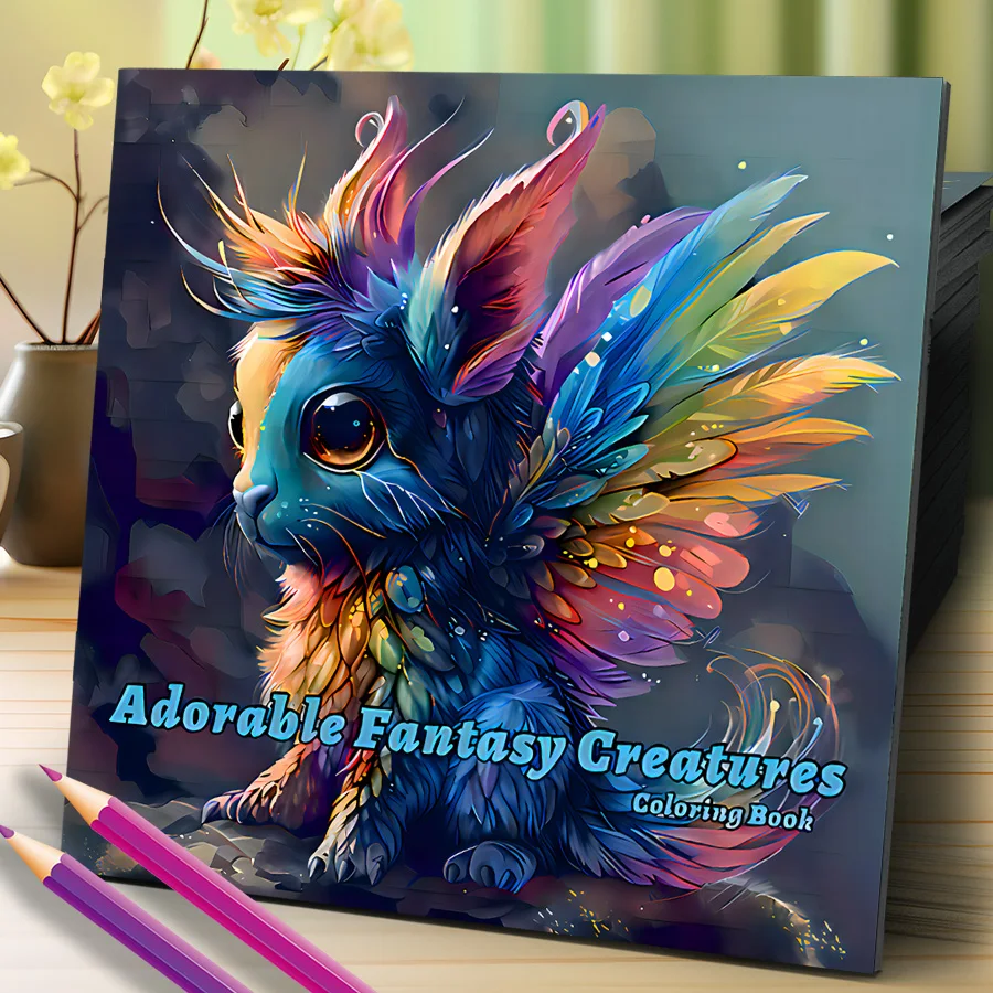 Fantasy Creatures Coloring Book 1