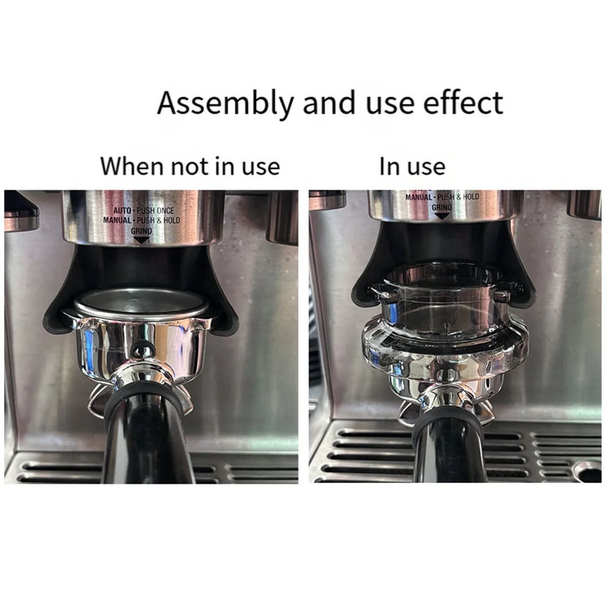 54mm Dosing Funnel for Breville Barista Portafilters, Espresso Coffee Accessories HOT