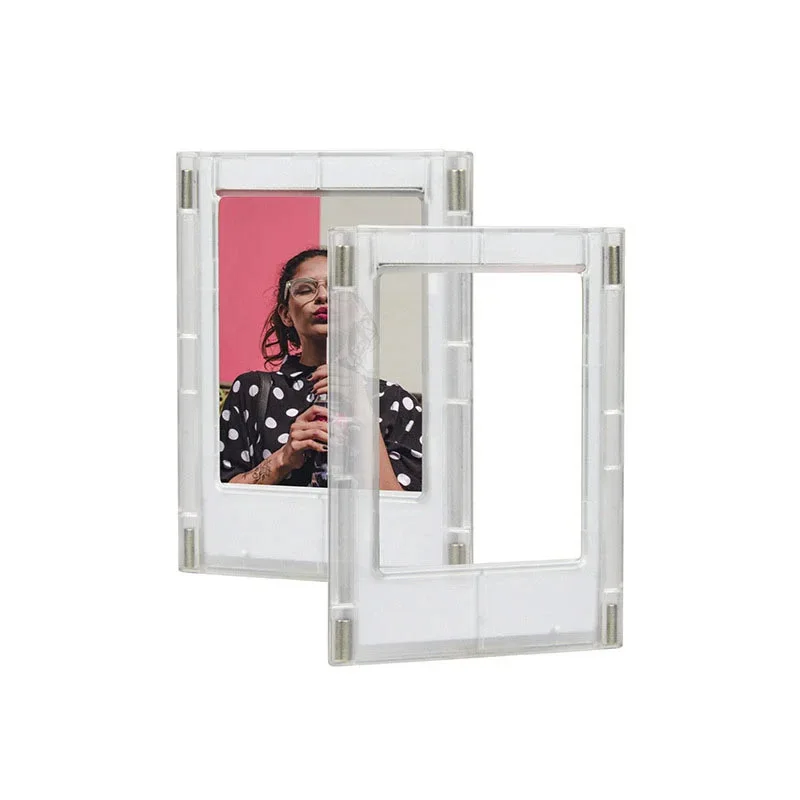 Molduras Magnéticas para Geladeira Photo Frame Ímãs Polegada Ímãs de Geladeira Fujifilm Instax Mini Film Papers Novo Pacotes - Image 5