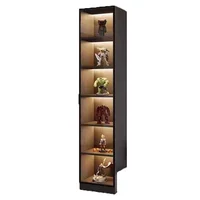 Glass Cellar Wine Cabinets Rack Showcase Storage Wall Wine Cabinet Living Room Fridge Vitrinas De Vidrio Indoor Bar Furniture 6