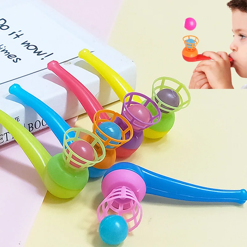 12pcs Blowing Suspended Ball Toys Party Favors For Kids Birthday