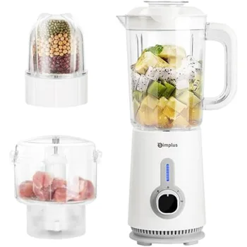 3-in-1 Blender & Food Processor Combo – 5-Cup Chopper & Grinder 1
