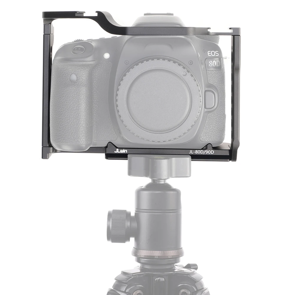 fotga alumínio dslr câmera gaiola kit suporte para canon fotografia câmera gaiola
