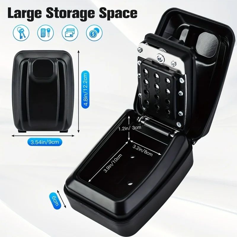 Caja de bloqueo de llave con contraseña