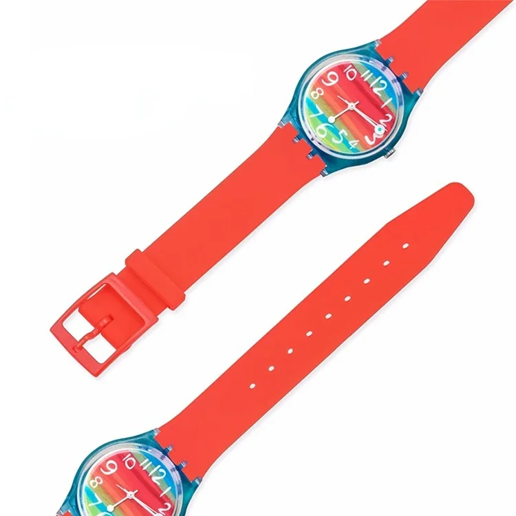 Silicone Waterproof Sports Watch Band - Variety of Sizes and Colors