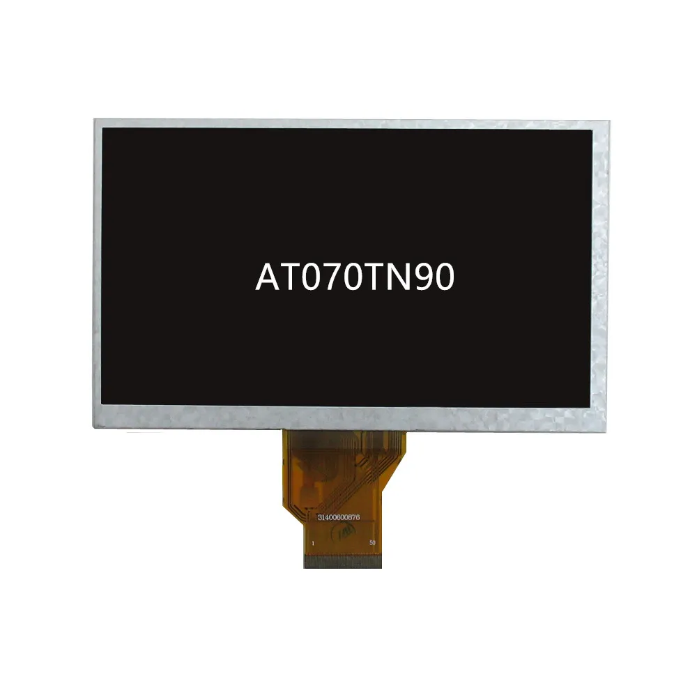 7인치 LCD 스크린 디스플레이(800*480)(165*100mm)50핀)AT070TN90 AT070TN92 V.X 태블릿 PC용 4핀 저항막 터치스크린