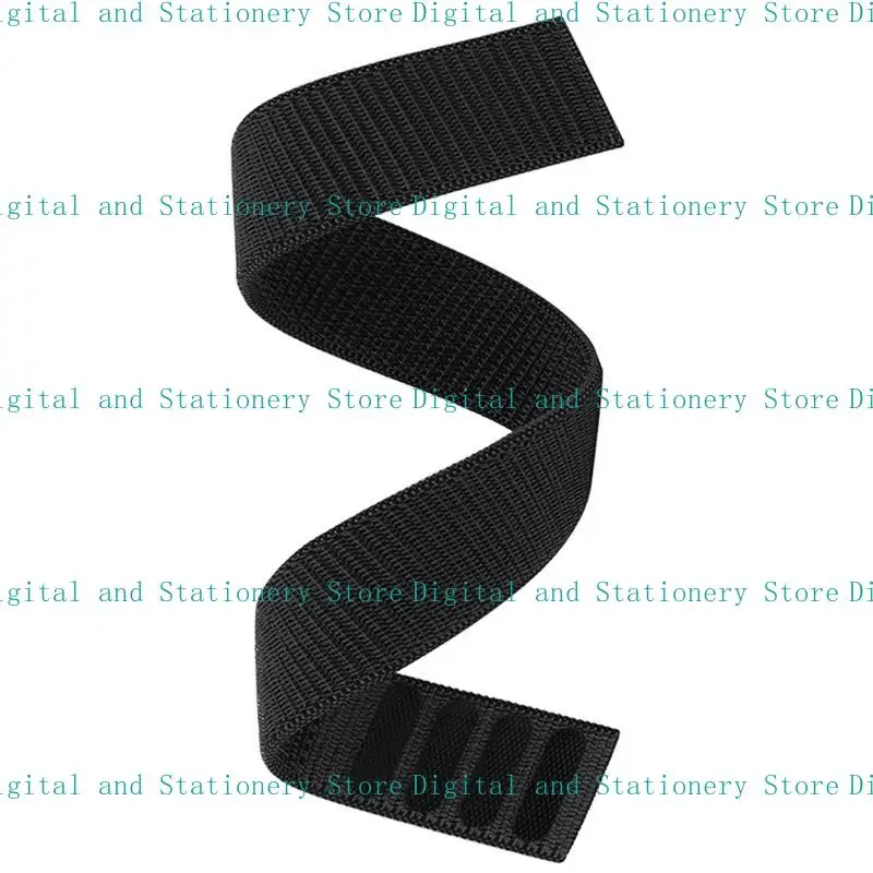 Versatile Nylon Hook Loop Watch Strap - Available in Multiple Sizes