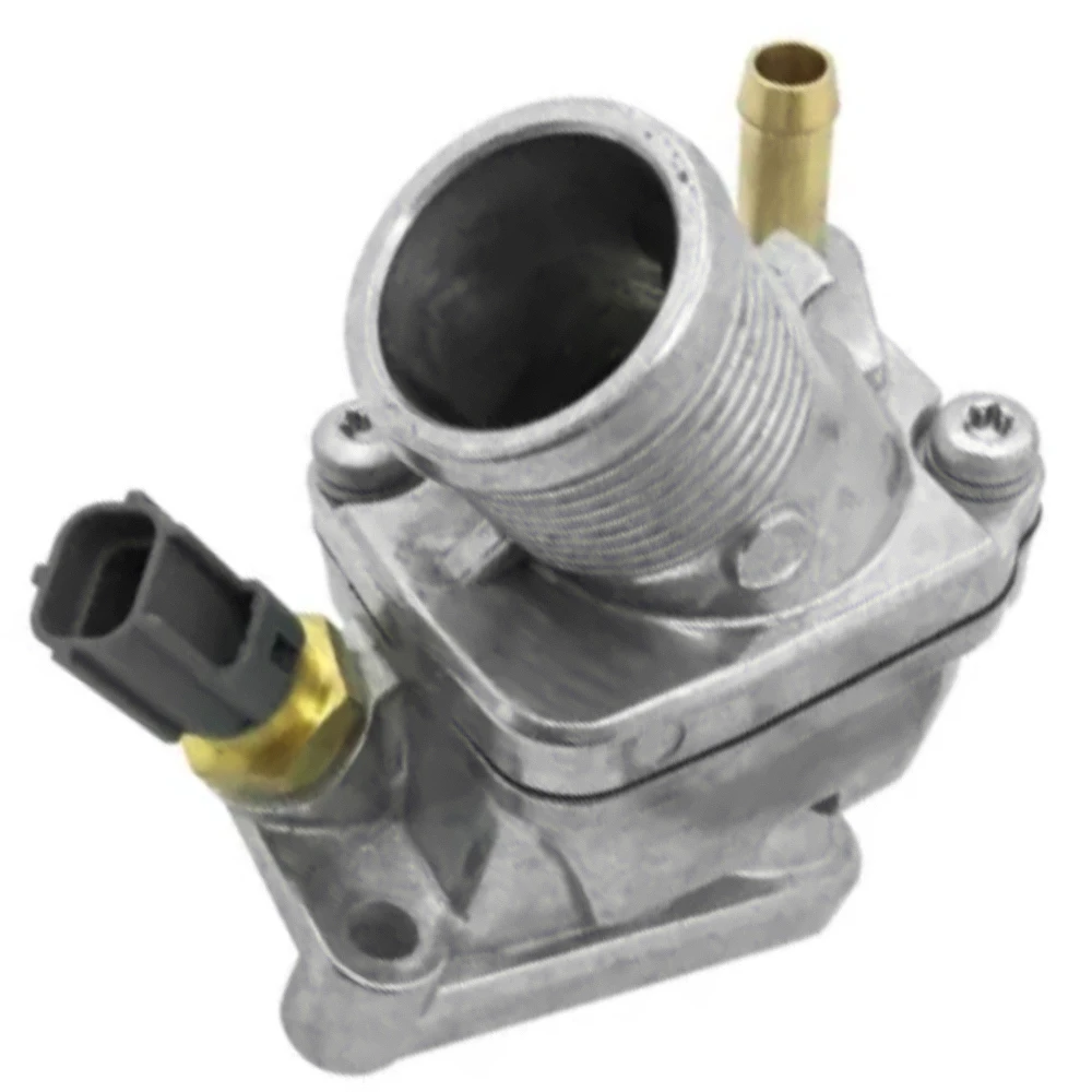 1x Engine Coolant Thermostat With Sensor for Volvo S60 2006-2009 31293700 15369 34796 31293699 Cooling Thermostat Housing