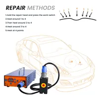 Набор инструментов для ремонта вмятин автомобиля 1,38 кВт PDR, индукционная машина для удаления вмятин, 220 В с цифровым экраном, инструмент для удаления вмятин автомобиля — изображение 3