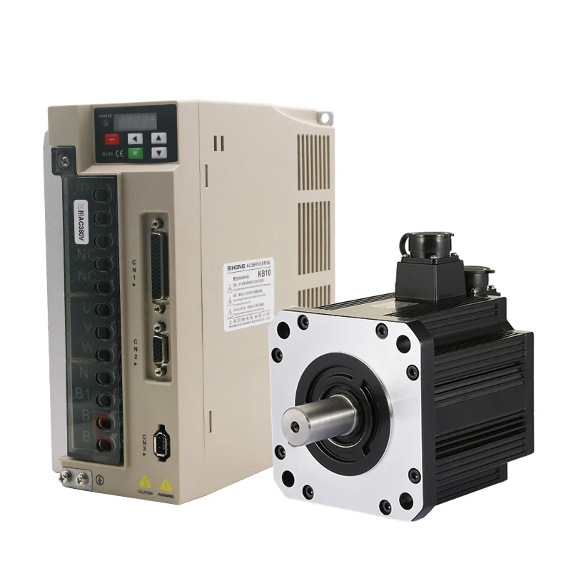 

Sihengmotor factory 180mm 3phase 4.3kw 27nm 380V Driver AC Servo Motor for Embroidery Machine
