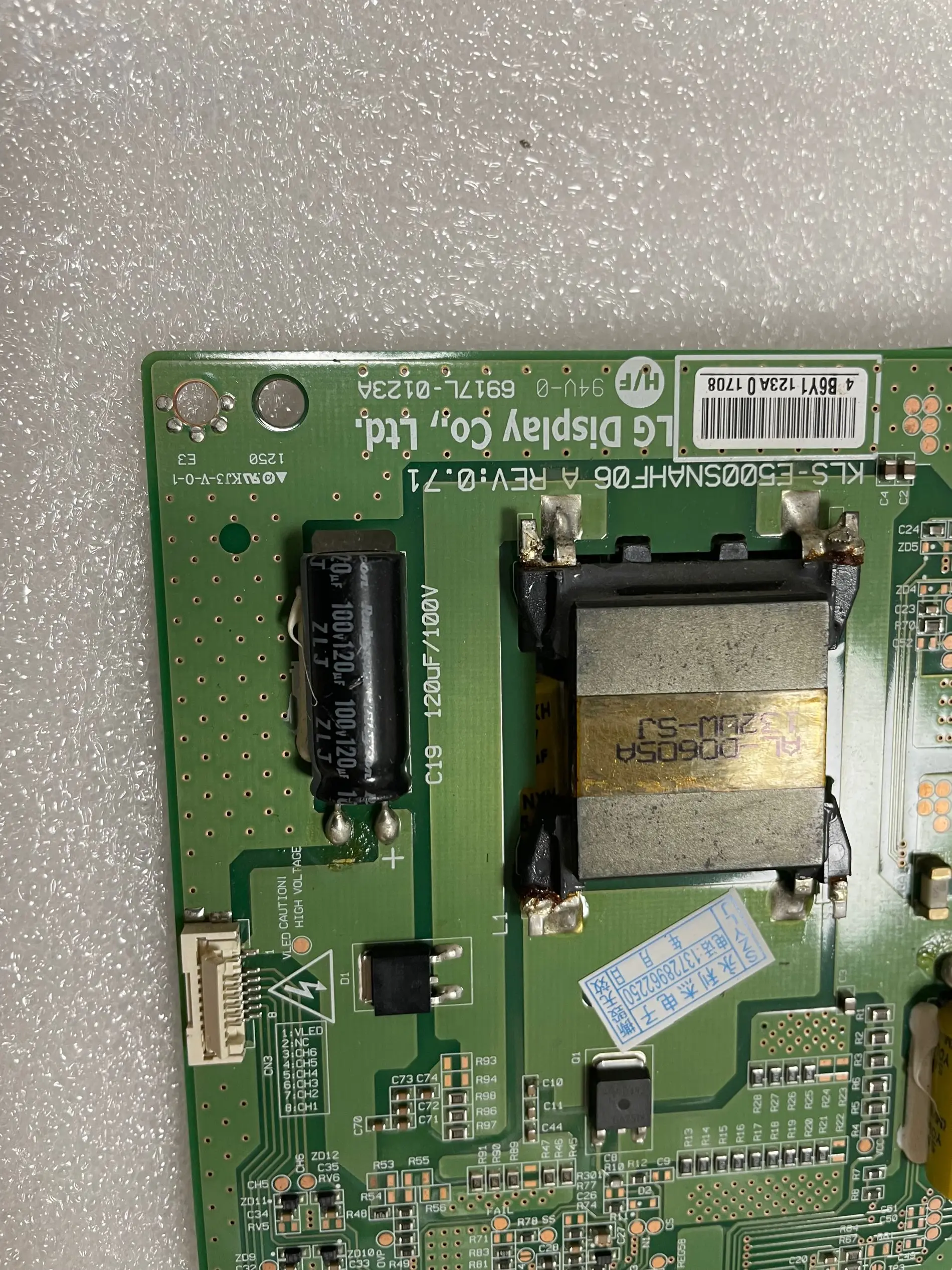 power board for SZYLIJ 1pcs/lot LC500EUN KLS-E500SNAHF06 6917L-0123A ,