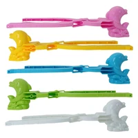1Pcs Cute Large Dolphin Snow Clip Snow Clay Ball Maker Creative Snowballs Mold Snow Shovel For Kids Outdoor Sports Snow Toys 2