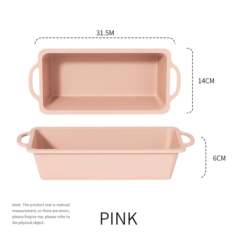 Durable Non-Stick Silicone Bread Loaf Pan with Reinforced Frame - Oven and Dishwasher Safe