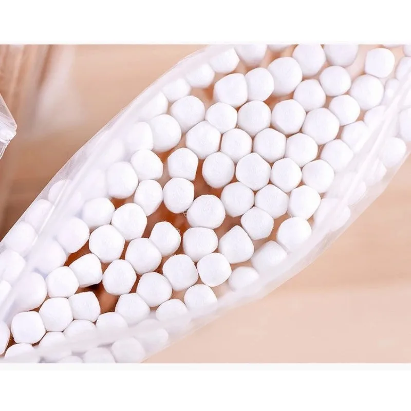 100pcs Colorful Safe Pure Cotton Swabs Baby Infant Dual Head Use Cleaning Makeup Cotton Swabs for Ear Nostril Cleaning