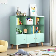 

Bookcase Multifunctional Children's Bookshelf Bookcase Rack Simple Floor Multi-layer Home Student Picture Book Rack Storage Rack