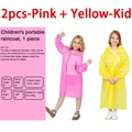 2pcs-Pink Yellow-Kid