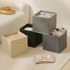 Foldable Fabric Storage Cube and Fabric Storage Organizer Drawer for Closet and Toy Storage Nonwoven Box Storage Case 2