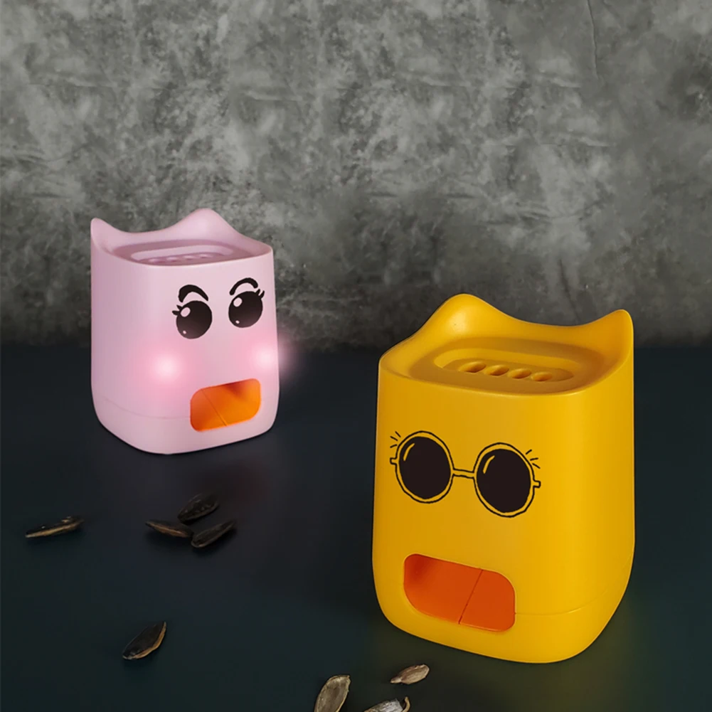 Electric Peeler Machine Gadgets Tools Automatic Opener Sunflower Seeds Protect Teeth Cute Cartoon Portable Kitchen Accessories