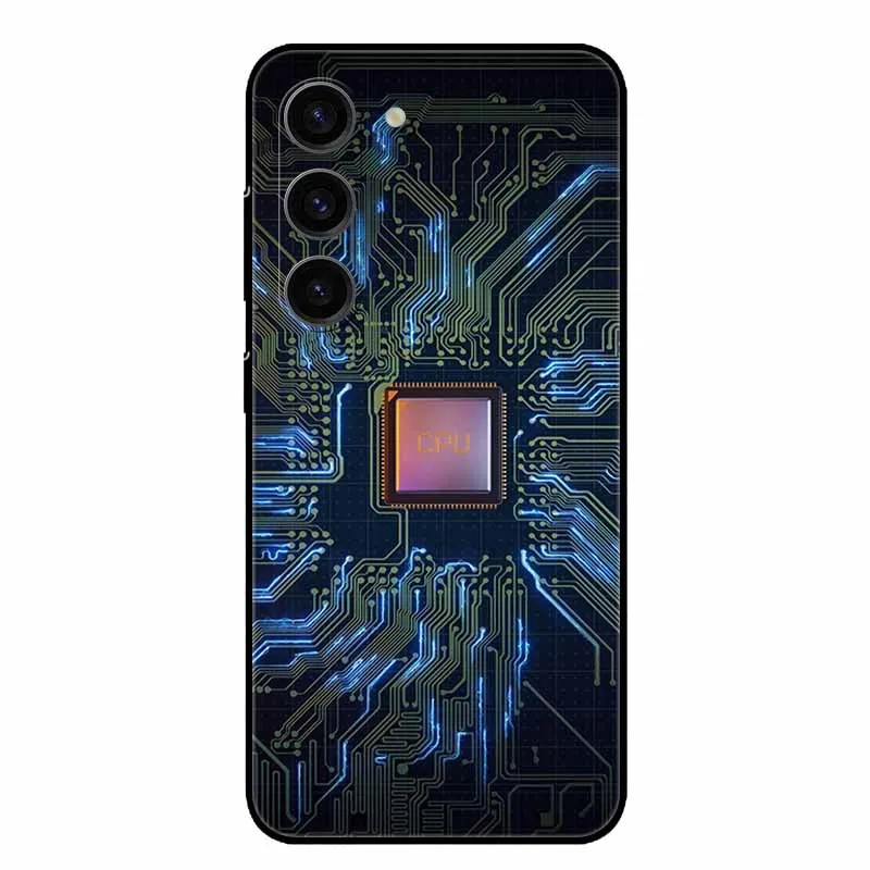 Luxury Black Silicone Shockproof Case - Soft Bumper Protector