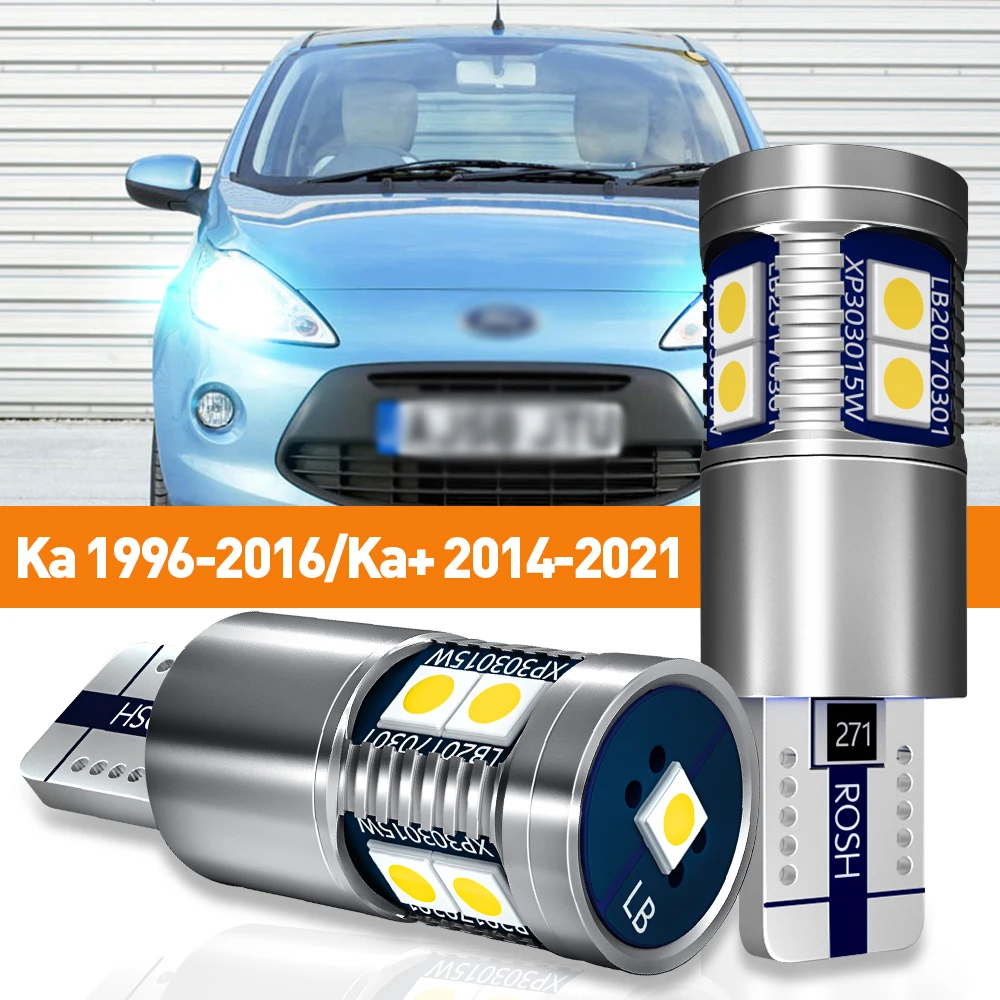 

2pcs LED Parking Clearance Light For Ford Ka 1996-2021 2008 2009 2010 2011 2012 2013 2014 2015 2016 2017 Accessories Canbus Lamp