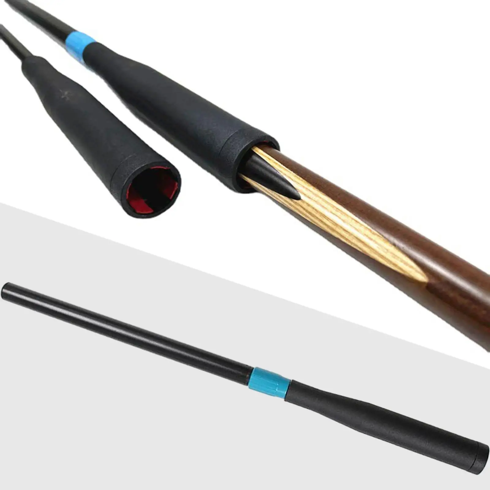 Snooker Pool Cue Extender Aluminum Alloy Tool Telescopic High Strength Ultralight Billiards Snooker Cue Extension Accessories