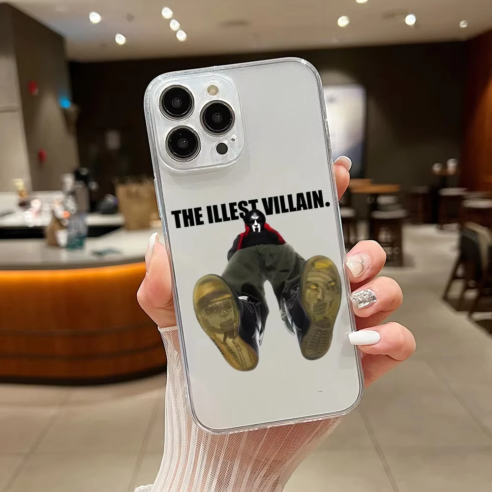 MF DOOM Shockproof Silicone Phone Case - Hot Singer Tribute Cover