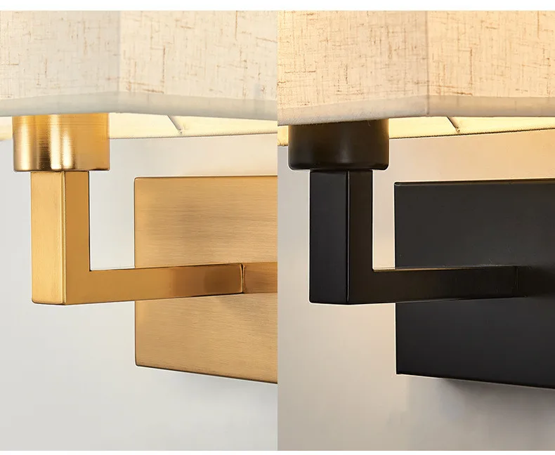 ° Rotação Spotlight Nordic Bedroom Wall Light