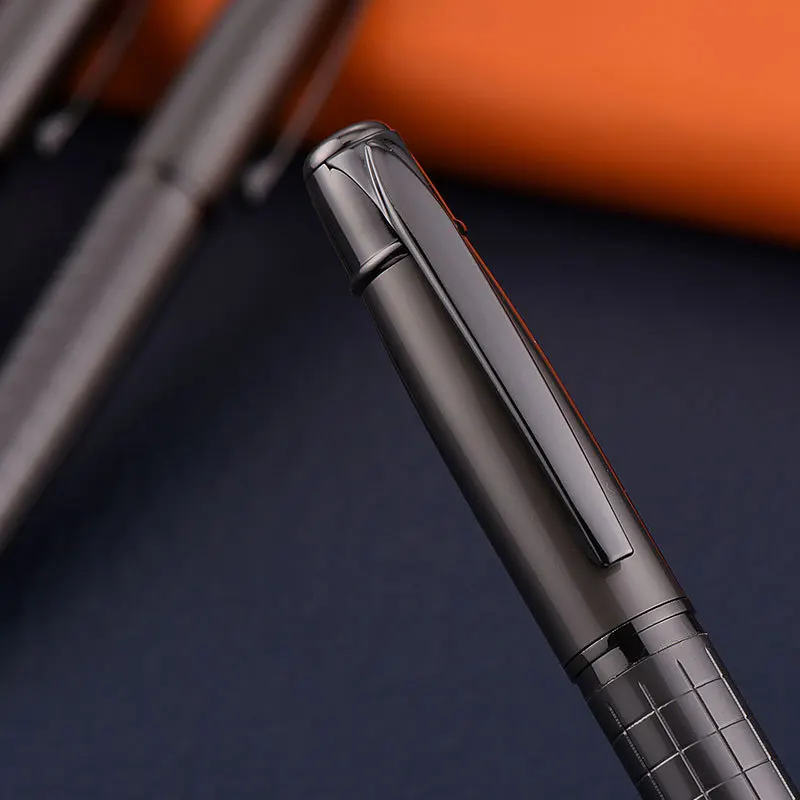 Metal Ballpoint Pens School Business Office Signature Roller Pen Writing Ballpen Student Stationery Supplies Ballpoint Pen
