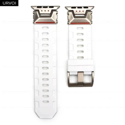 URVOI Mechanistic Design Silicone Strap - S10 - 46mm 44 45 49mm (White)