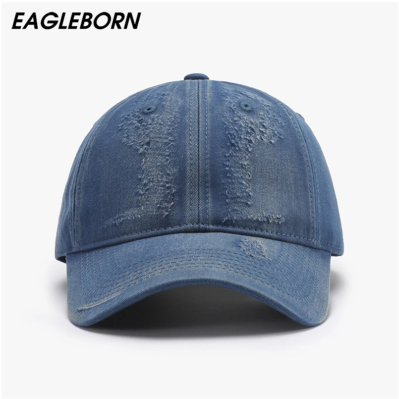 

EAGLEBORN New Classic Paris Fashion BB Baseball Cap Brand High Quality Baseball Cap 100% Cotton B Letter Hole Men Women Caps