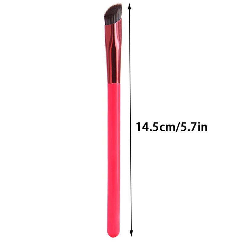 1pcs Wild Eyebrow Brush Square Stereoscopic Painting Hairline Eyebrow Paste Artifact Brush Brow Makeup Brushes eyebrow makeup brush