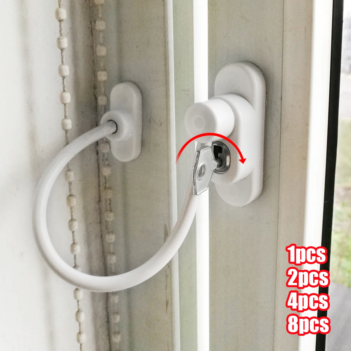Window Door Restrictor Window Door Lock Kids Security Lock Protector Durable Child Baby Security Children Pet Baby window lock