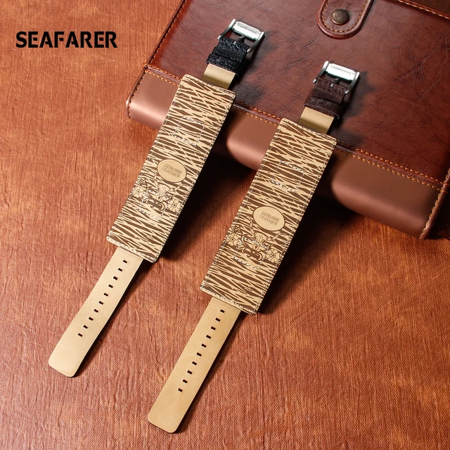 Fossil Jr1190 Watchband Genuine Leather 20mm Men Watch Strap High Quality  Leather Bracelet Retro Style - Watchbands - AliExpress
