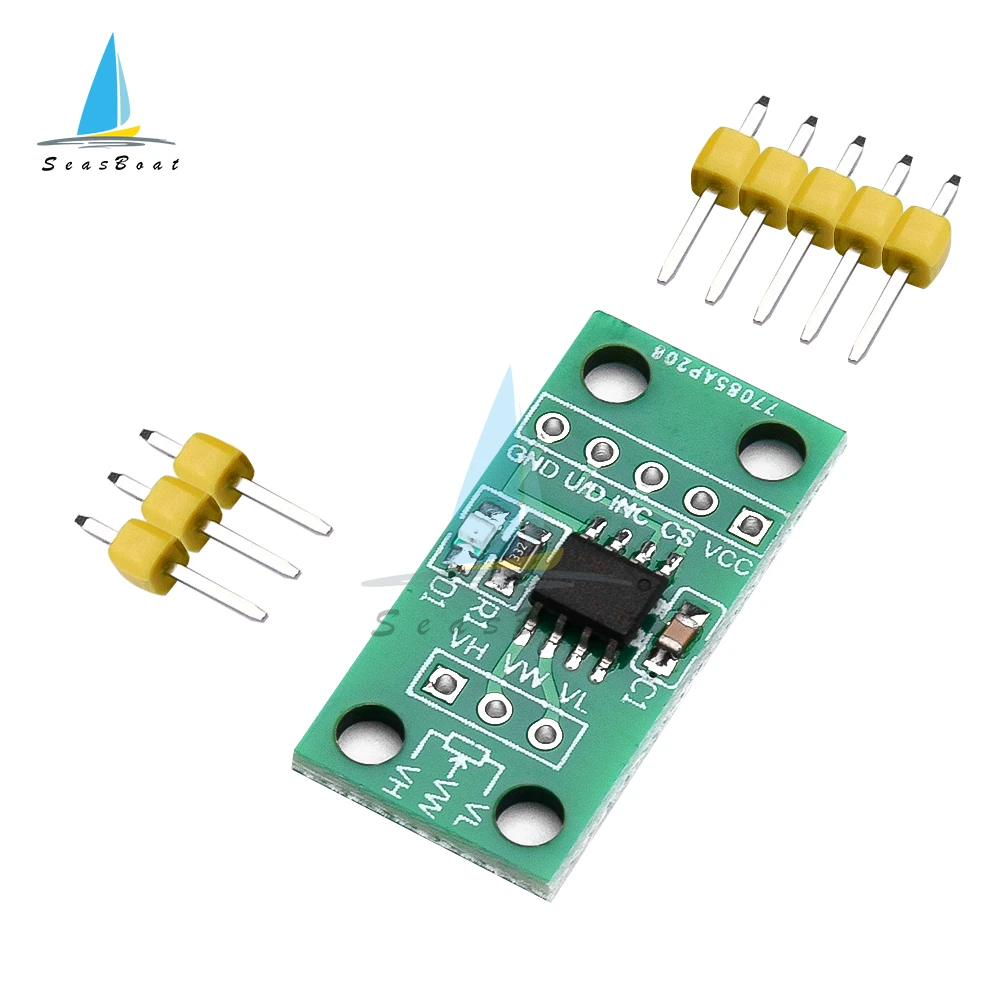 DC 35V X9C103S X9C104 Digital Potentiometer Module 10K 100K 100th