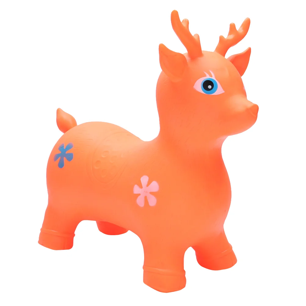 

Creative Kids Inflatable Jumping Horse Toy with Music Ideal for Physical Development and Birthday Gifts