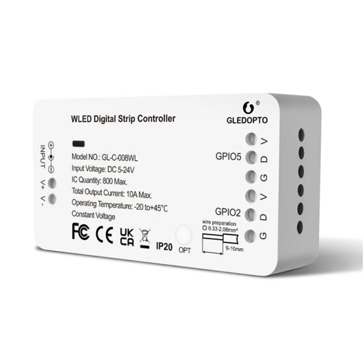 

Цифровой контроллер WLED RGB RGBW с поддержкой WS2811 SK6812 SM16703P WS2812B APP Web MQTT и Homeassistan