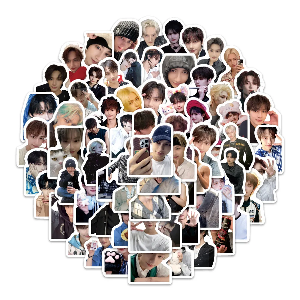 100PCS Wen Junhui 스티커 Moon Junhwi 낙서 스티커 DIY 일기 전화 케이스 수제 스크랩북 미적 스티커