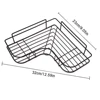 Iron Triangle Rack For Kitchen Bathroom Storage Rack Thickened Love Corner Rack Storage Rack Durable 6