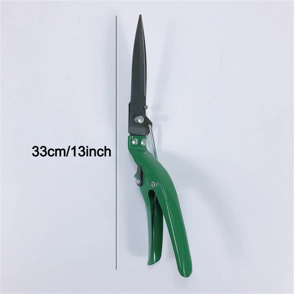 1PC Gardening Scissors Rotatable Lawn Trimming Gardening Grass Trimming Scissors Gardening Tools Household Potted Weed Pruning