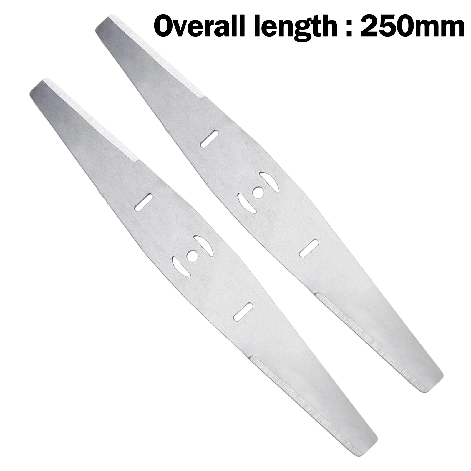 

2 шт., сменные лезвия для газонокосилки, 250 мм