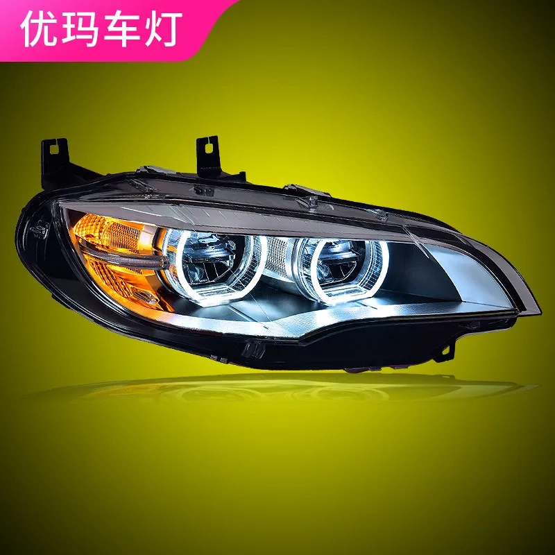 CarStylingHeadLampforBMWX6Headlights20072013E71LEDHeadlight