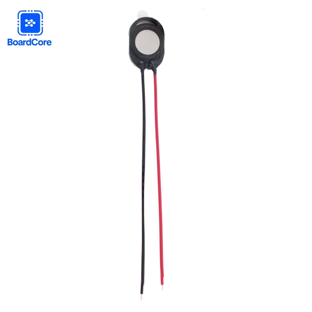 5PCS 스피커 1W 8ohm 소형 음성 혼 커넥터 1510 2415 라우드스피커 15x10mm 24×15mm 와이어가 있는 타원형 스피커 아두이노용