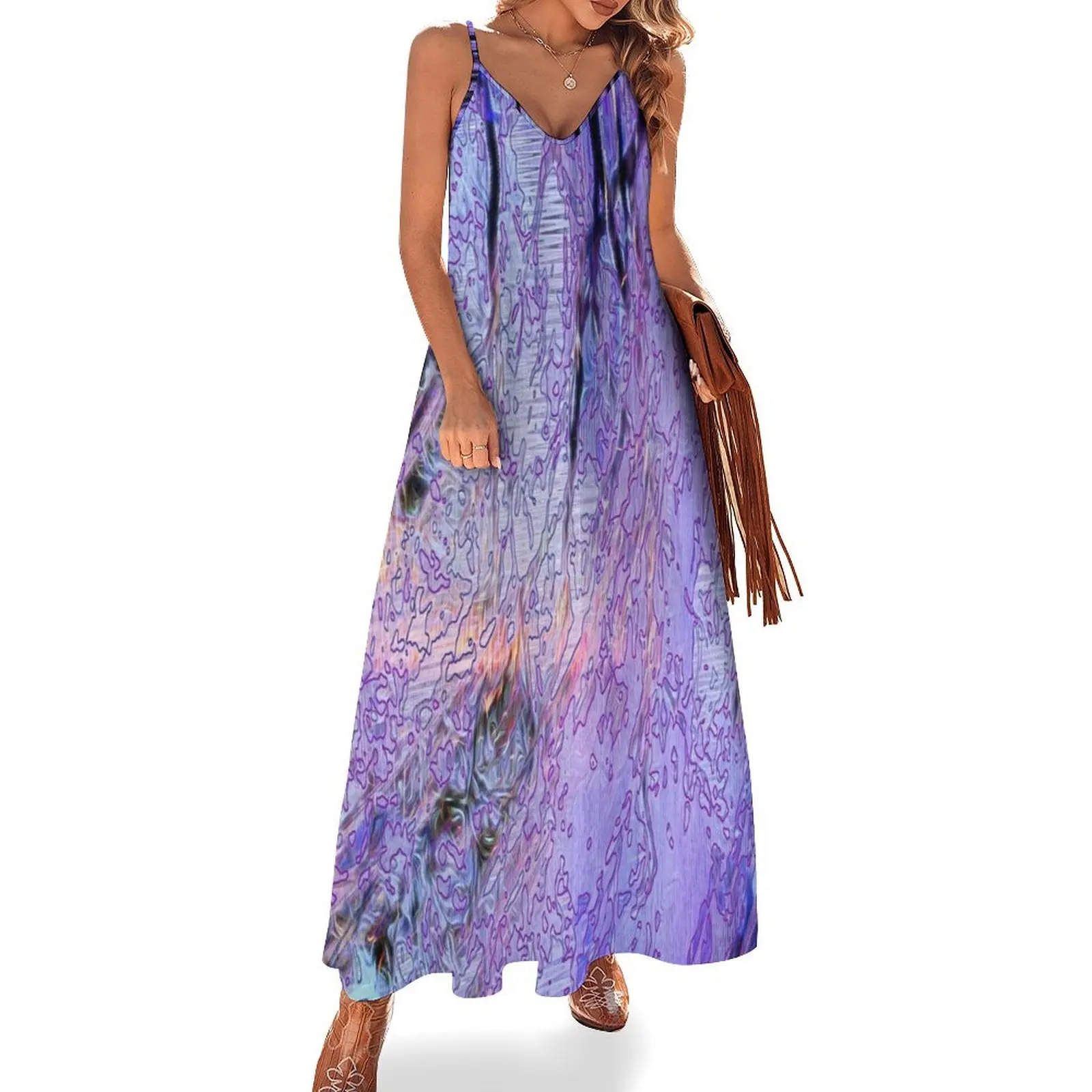 

Ice Sleeveless Dress summer dresses for women 2024 Evening dresses