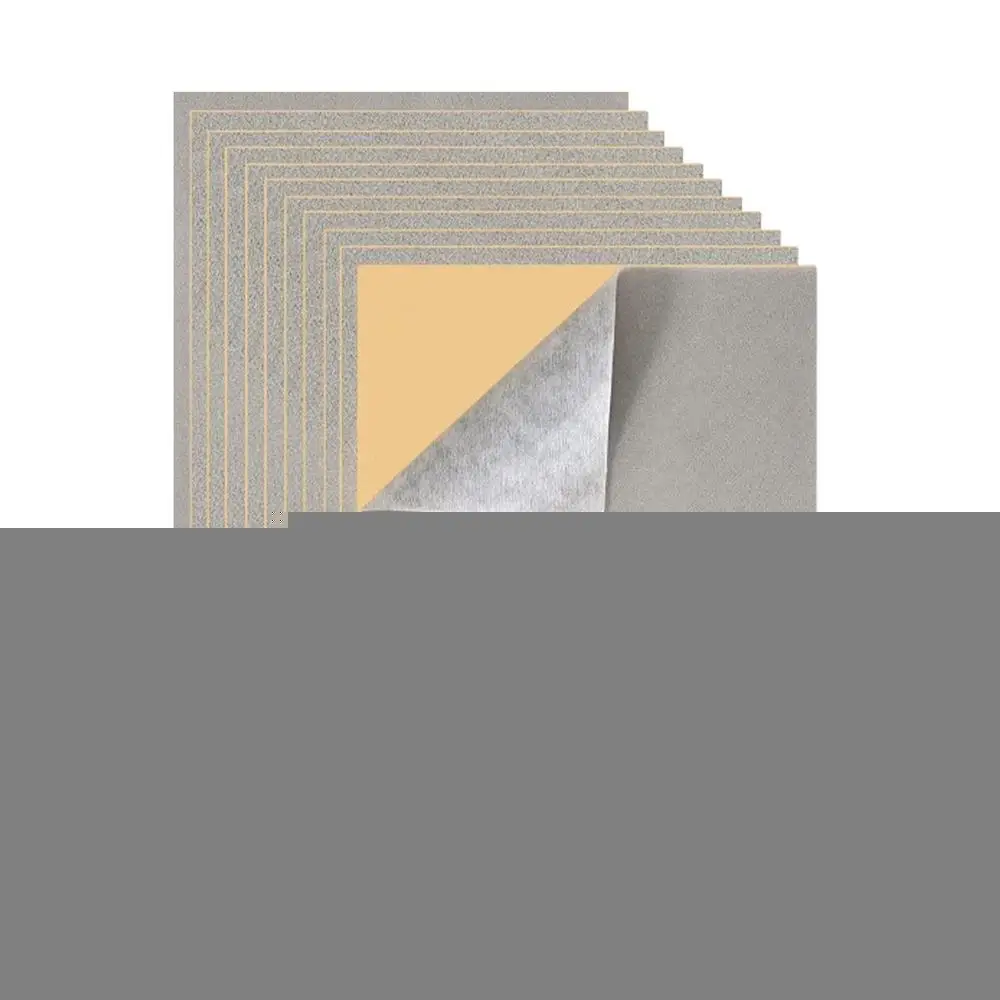 Self Adhesive Felt Sheets 10pcs Solid Color Sticky Felt in A4 Size Peel and Stick Felt Sheets Soft Felt Fabric Sheets Stick