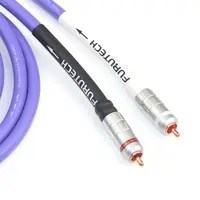 Japan original FURUTECH flagship FA-αS22 OCC audio signal cable 2RCA CD power amplifier cable AV copper RCA audio  video cable - Image 4