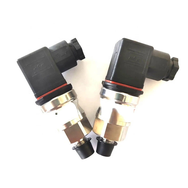 

pressure sensor the electrical connection is DIN plug the output signal is 4-20mA IP65