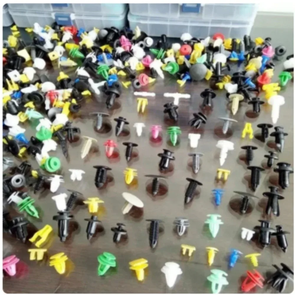 500/200/100Pcs 30 Kinds Universal Mixed Auto Fastener Car Bumper Clips thumbnail 6