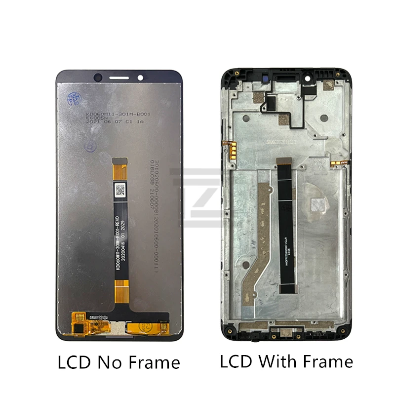 노키아 C3 용 IPS LCD 디스플레이 터치 스크린 디지타이저 어셈블리 교체 수리 부품, 5.99 인치 무료 도구
